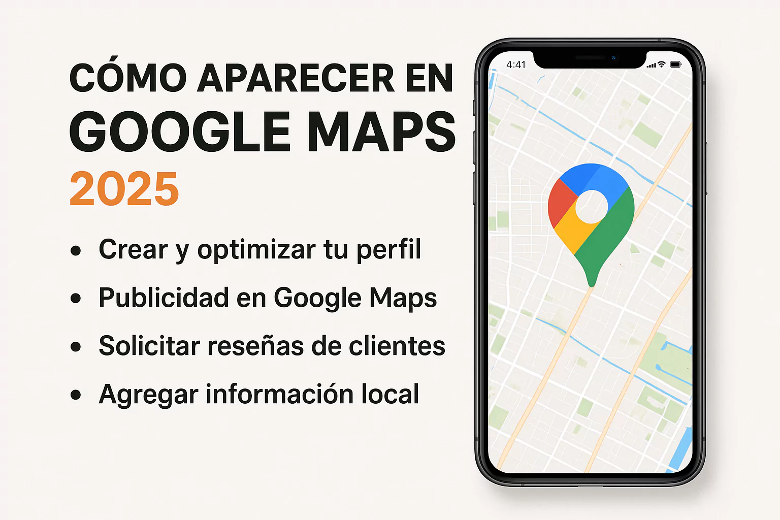 Como aparecer el Google Maps